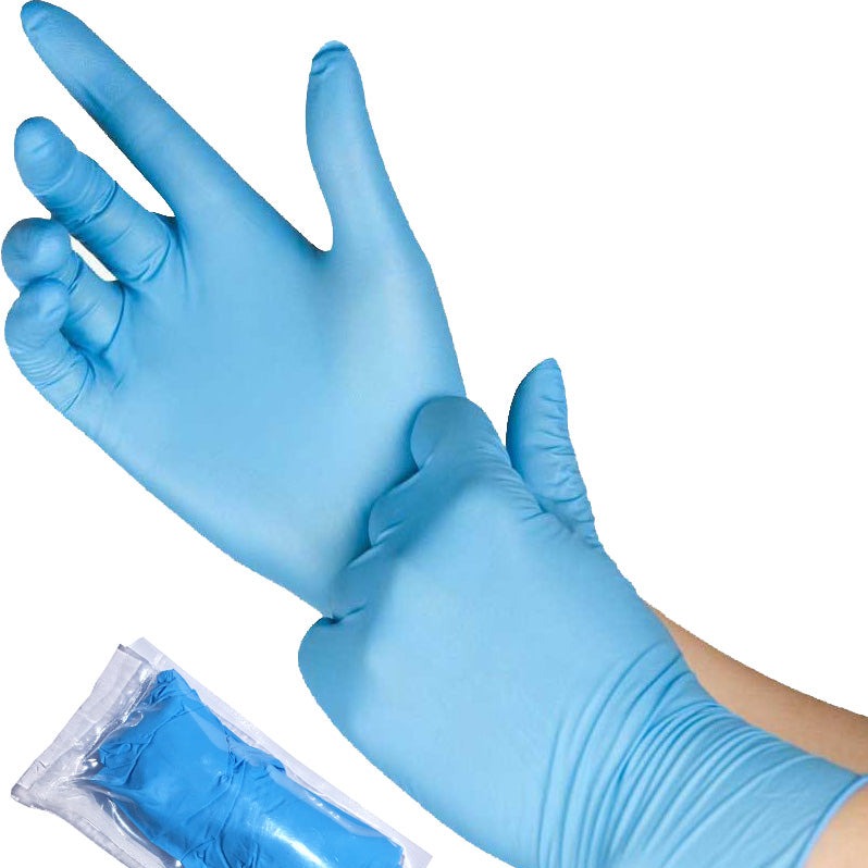 Everguard Powder Free Nitrile Glove - Individual Blue